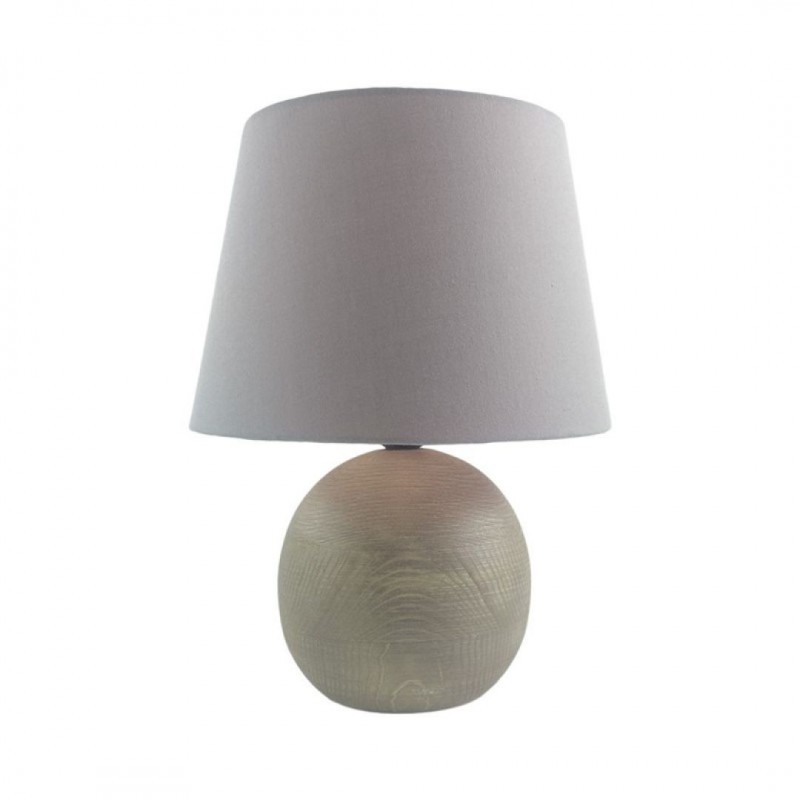 lampe en bois 23x23xh30cm grislampe en bois 23x23xh30cm gris Easy zoom