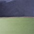 Set van 2 kussens ADELANO in zwart en groen fluweel met ritssluiting 40x40