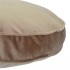 Set of 2 COLETTE round cushions in beige velvet D45
