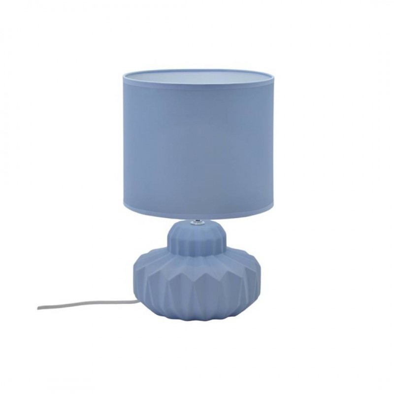 Lampe céramique Mat Bleu lavande