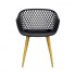 MOKA Indoor/Outdoor dining chair with crosspiece