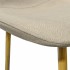 Scandinavian style chair in mottled fabric