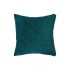 Set of 2 bicolor LUCIENNE velvet cushions 45x45