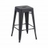 Industrial bar stool inspired by tolix H66CM Color Black