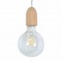 Suspension + Ampoule LED GM BLANC CABLE 80 cm