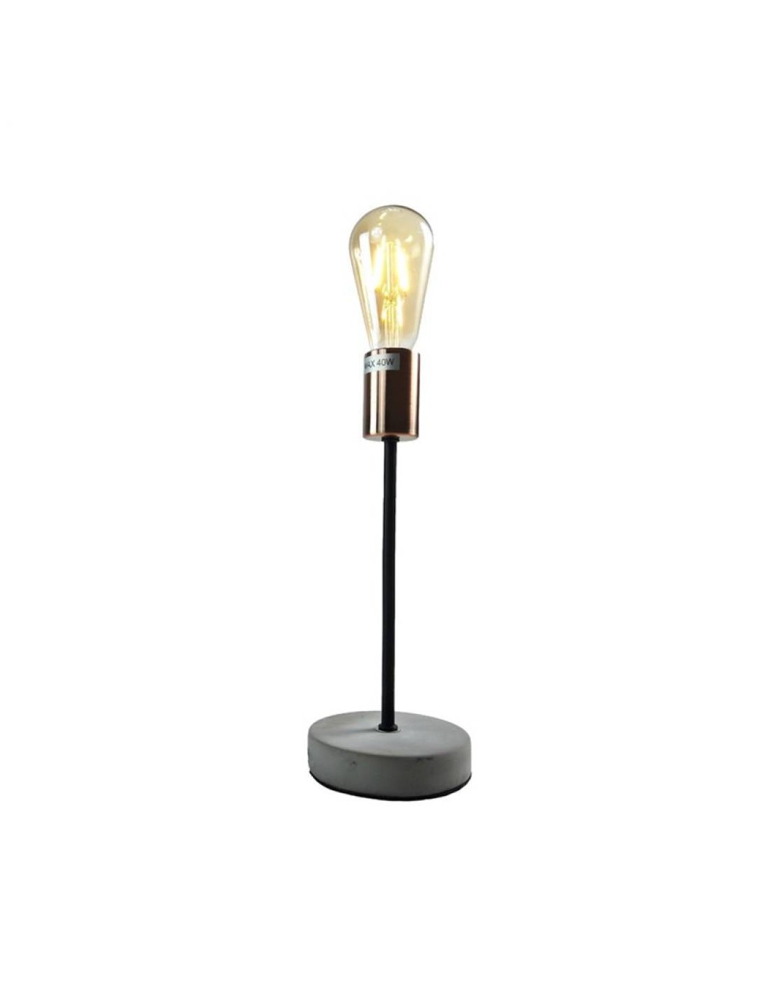 Optimistisch partitie verhaal Metalen tafellamp + LED Koperen lamp
