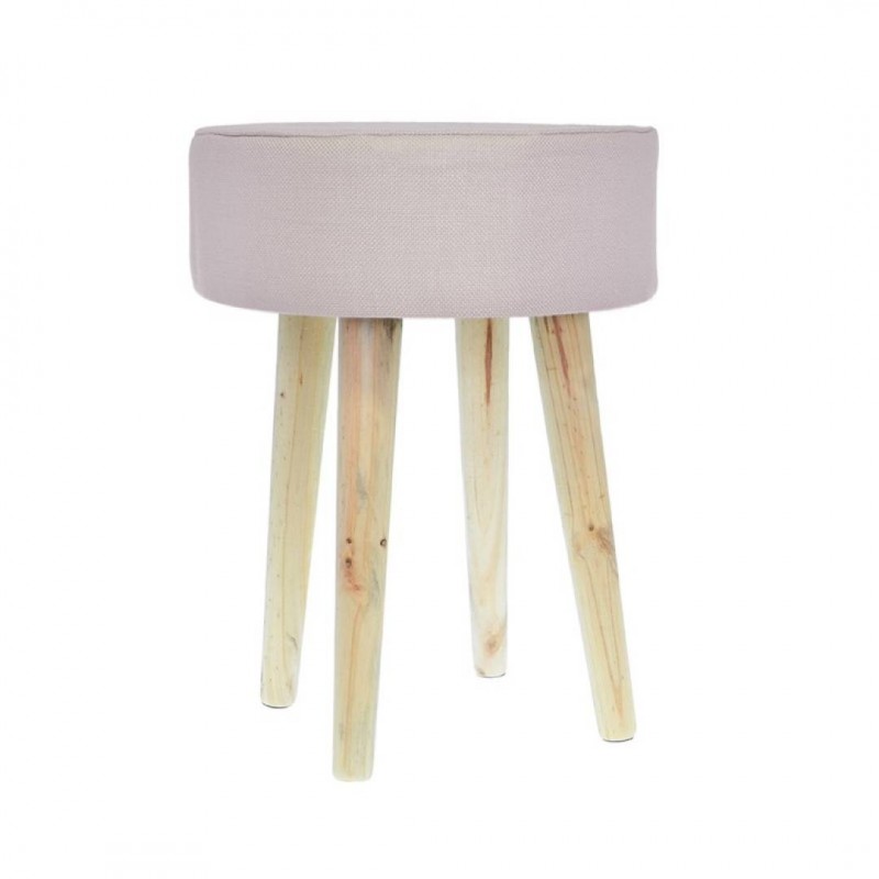 STOOL Removable Slipcover Pink