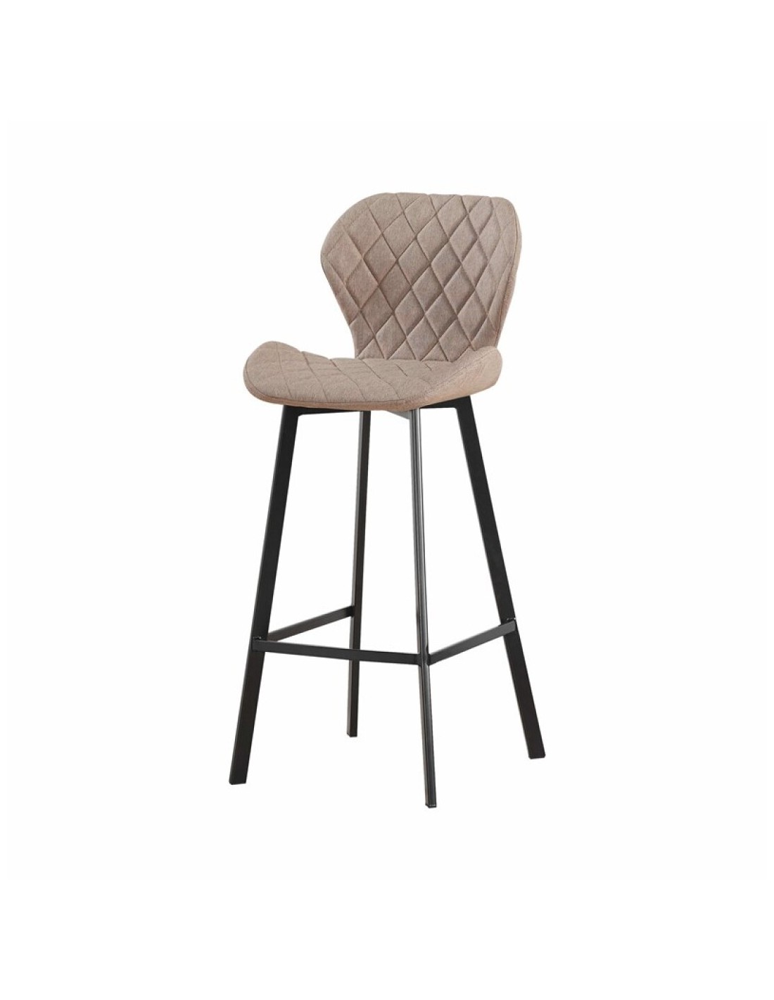 Tabouret De Bar Chaise Haute Matelassee Hauteur Assise 72cm