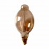 Deco LED XXL SPLASH glass amber SPLASH filament bulb H25cm Color Yellow