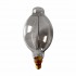Deco LED XXL SPLASH glass amber SPLASH filament bulb H25cm Color Grey