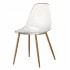 Transparent Scandinavian style chair KLARY Color Transparent