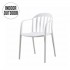 Stacking chair INTERIOR EXTERIOR GARDEN 48X48X81 Cm Color White