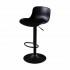 Swivel kitchen bar stool adjustable height Colors Noir