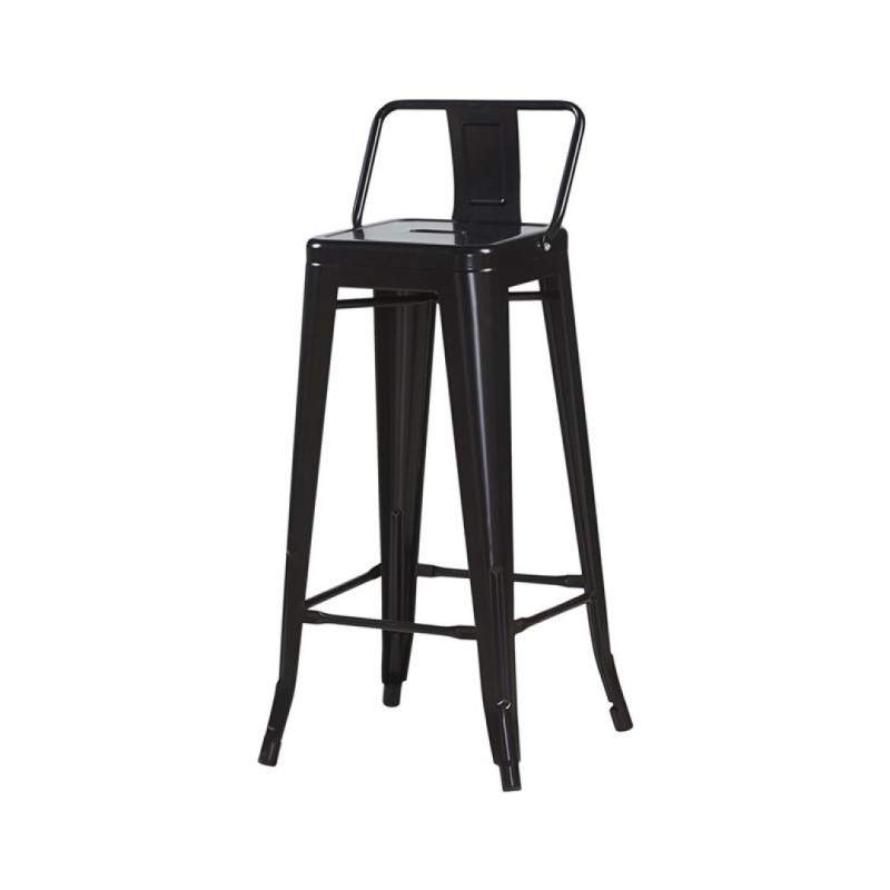 Set Of 2 Industrial Bar Stools H76 Seated, Bar Stool Set Of 6