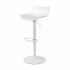 Kitchen stool Adjustable height Color White