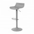 Kitchen stool Adjustable height Color Grey