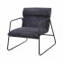 Industrial armchair Color Black