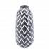 Vase WESTON black and white H30