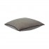 ETTERBECK grey double-sided cushion with black border 45x45