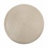Round place mat 38x38 cm Color Taupe