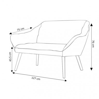 Suede 2 Seater Sofa Bed, What Is The Standard Size Of A 2 Seater Sofa