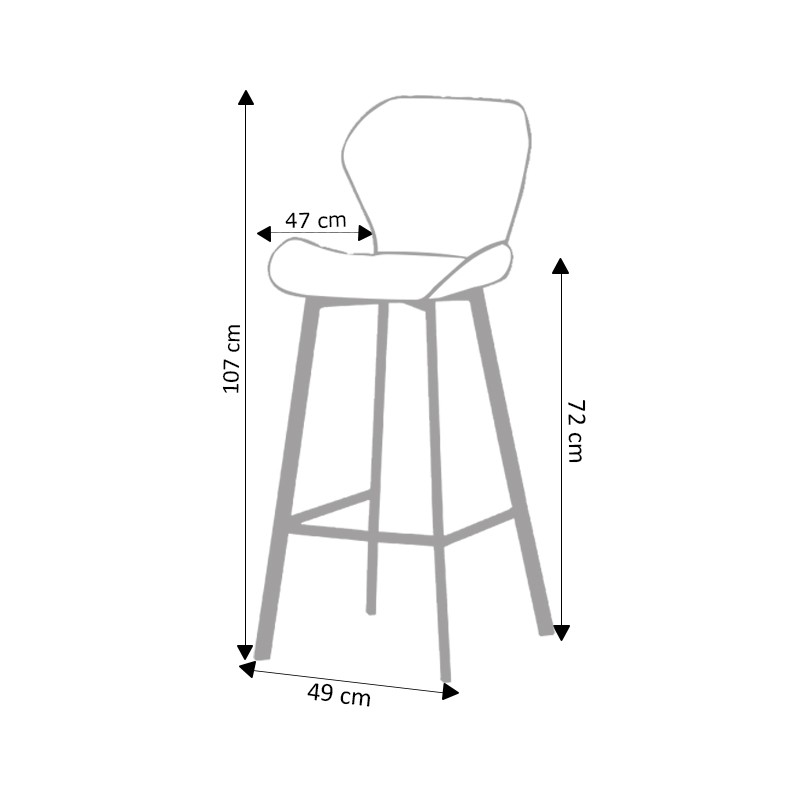 high chair height