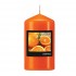 Scented pillar candle Parfum Orange