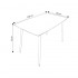 Glass kitchen table 4 persons