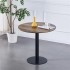 Round table with central leg JOSUA for kitchen or dining room. D80xH76 cm