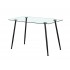 Kitchen table 4 persons Rectangular glass table 120cm