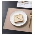 Washable PU LEATHER placemat 33x46 cm