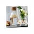 Krosno Carafe en cristal  avec Bouchon Liège Jus | 1000 ML | Collection Pure