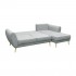 Fabric corner sofa bed 4-5 seats-INVIK