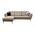 Fabric corner sofa bed 4-5 seats-INVIK Right / Left Left