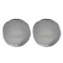 Set of 2 MERMAID sequin cushions round sequined D30 Colors Mermaid Grey and Silver