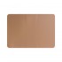 Washable PU LEATHER placemat 33x46 cm Color Light Brown