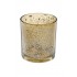 Glass candlestick H8 cm Color Gold