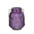 Display lantern glass candle holder 102 pcs assorted Color Mauve