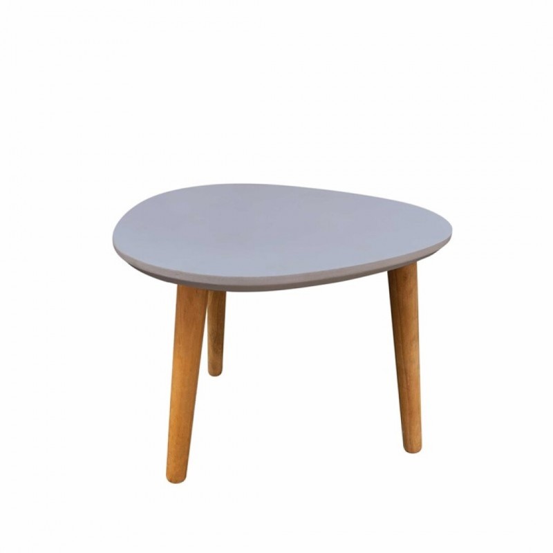 Small Scandinavian wooden side table 35x35x38 cm