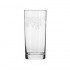 Krosno set of 6 crystal drink glasses 350ml KRISTA DECO