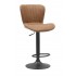 RALFY bar stool in PU 55x48xH103 cm Color Brown