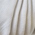 Plaid tricot avec pompoms 130x150 cm