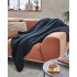 Furry blanket 130x150 cm Color Black