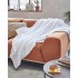 Furry blanket 130x150 cm Color White