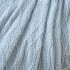 Plaid tricot 130x150 cm tricoté en cotton