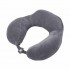 Neck cushion 32x28 cm with shape memory Color Grey