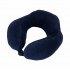 Neck cushion 32x28 cm with shape memory Color Blue