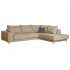 Large corner sofa 5-6 seats in velvet 300x198cm - Monaco Right / Left Right