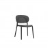 Kitchen chair PP stackable 50x49xH78 cm-Chloé Color Black
