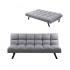 Fabric sofa bed 3 seats / Bed 2 seats Color Grey